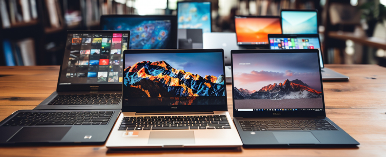 Laptop Support Banner