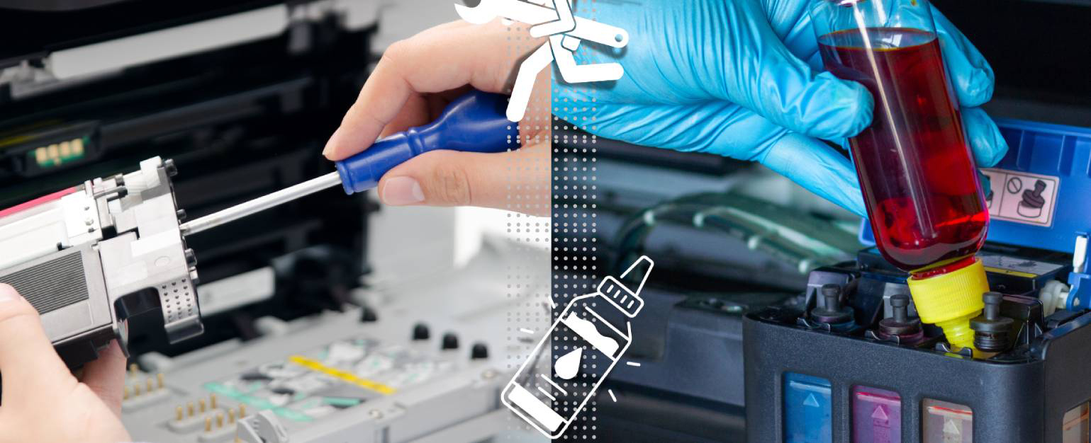 Printer Support Banner